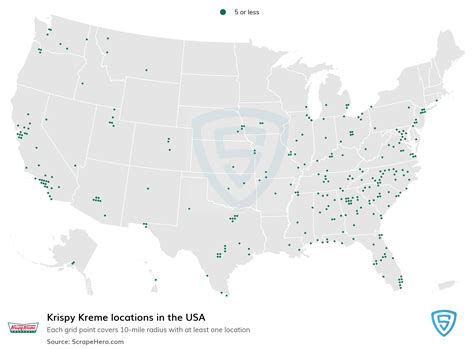 krispy kreme location map
